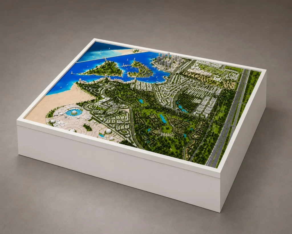 How a Master Plan Model Helps Visualize Large-Scale Development Projects